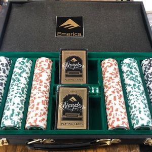 Emerica skate shoes poker set new in box very rare